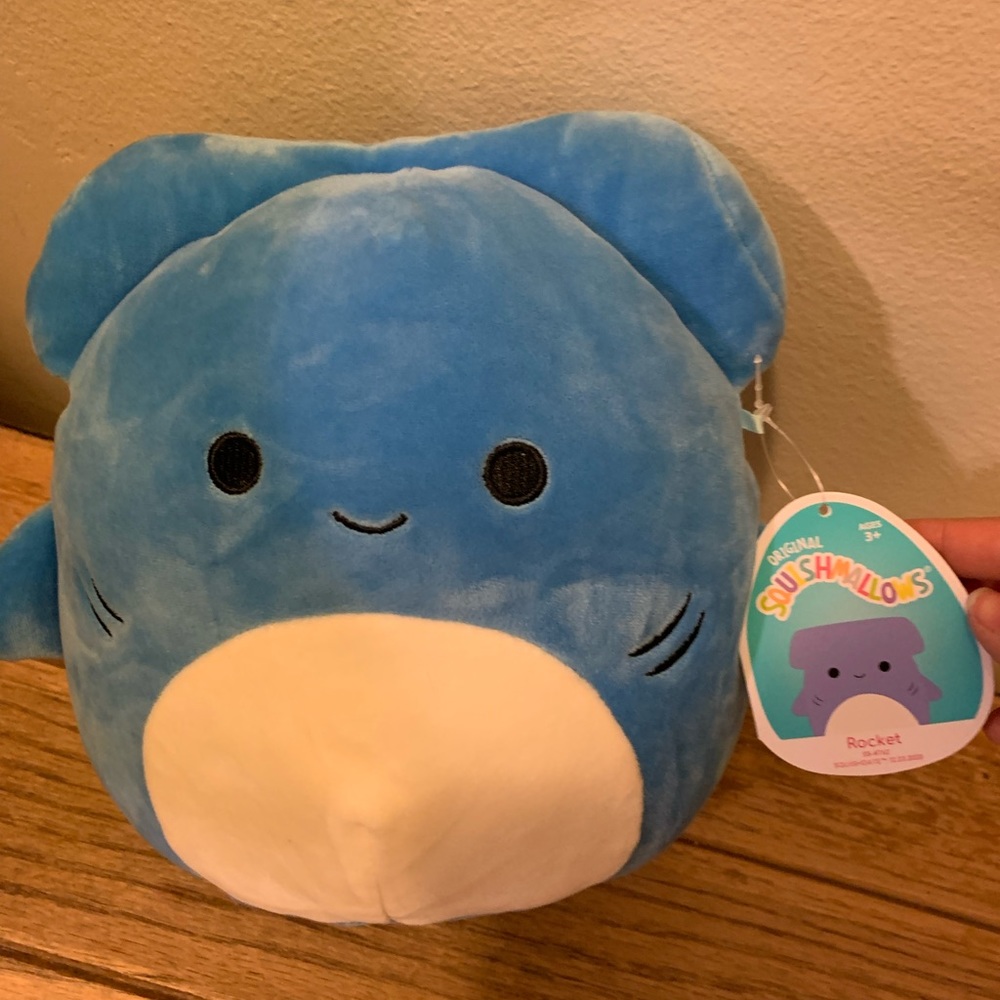 Rocket the Hammerhead Shark Squishmallow
